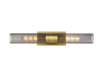 Downtown Urban LED Bath Vanity in Brushed Brass (405|429-2WL-BB-G429-11SM)