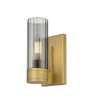 Downtown Urban LED Wall Sconce in Brushed Brass (405|429-1W-BB-G429-8SM)