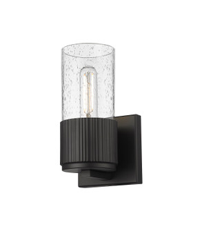 Downtown Urban One Light Wall Sconce in Matte Black (405|428-1W-BK-G428-7SDY)