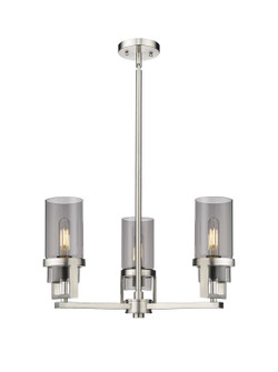 Downtown Urban LED Pendant in Satin Nickel (405|426-3CR-SN-G426-8SM)