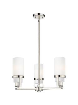 Downtown Urban LED Pendant in Polished Nickel (405|426-3CR-PN-G426-8WH)