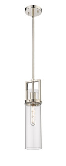 Downtown Urban LED Pendant in Polished Nickel (405|426-1S-PN-G426-15CL)