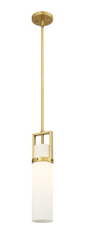 Downtown Urban LED Pendant in Brushed Brass (405|426-1S-BB-G426-15WH)