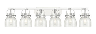 Downtown Urban Six Light Bath Vanity in Polished Chrome (405|423-6W-PC-G412-6SDY)