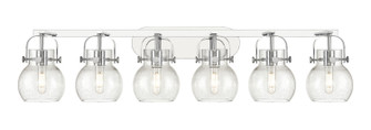 Downtown Urban Six Light Bath Vanity in Polished Chrome (405|423-6W-PC-G410-6SDY)