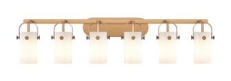 Downtown Urban LED Bath Vanity in Brushed Brass (405|423-6W-BB-G423-7WH)