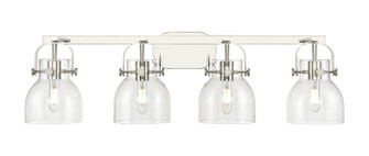 Downtown Urban LED Bath Vanity in Polished Nickel (405|423-4W-PN-G412-6CL)