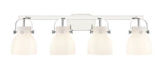 Downtown Urban Four Light Bath Vanity in Polished Chrome (405|423-4W-PC-G412-6WH)