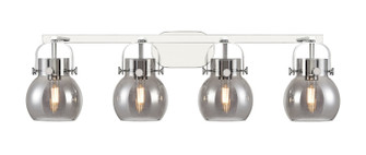 Downtown Urban Four Light Bath Vanity in Polished Chrome (405|423-4W-PC-G410-6SM)