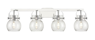 Downtown Urban Four Light Bath Vanity in Polished Chrome (405|423-4W-PC-G410-6SDY)