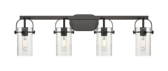 Downtown Urban LED Bath Vanity in Matte Black (405|423-4W-BK-G423-7SDY)