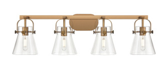 Downtown Urban LED Bath Vanity in Brushed Brass (405|423-4W-BB-G411-6CL)