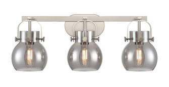 Downtown Urban Three Light Bath Vanity in Satin Nickel (405|423-3W-SN-G410-6SM)