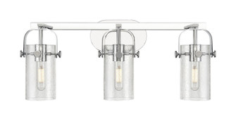 Downtown Urban Three Light Bath Vanity in Polished Chrome (405|423-3W-PC-G423-7CL)