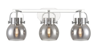 Downtown Urban Three Light Bath Vanity in Polished Chrome (405|423-3W-PC-G410-6SM)
