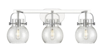 Downtown Urban Three Light Bath Vanity in Polished Chrome (405|423-3W-PC-G410-6SDY)