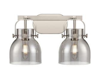 Downtown Urban Two Light Bath Vanity in Satin Nickel (405|423-2W-SN-G412-6SM)
