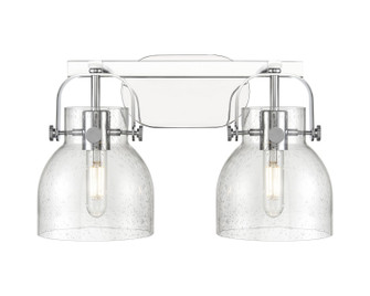 Downtown Urban Two Light Bath Vanity in Polished Chrome (405|423-2W-PC-G412-6SDY)