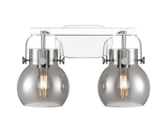 Downtown Urban Two Light Bath Vanity in Polished Chrome (405|423-2W-PC-G410-6SM)
