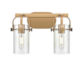 Downtown Urban LED Bath Vanity in Brushed Brass (405|423-2W-BB-G423-7SDY)