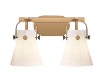 Downtown Urban LED Bath Vanity in Brushed Brass (405|423-2W-BB-G411-6WH)