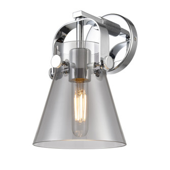 Downtown Urban LED Wall Sconce in Polished Chrome (405|423-1W-PC-G411-6SM)