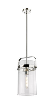 Downtown Urban LED Pendant in Polished Nickel (405|413-1SM-PN-G413-1S-8CL)