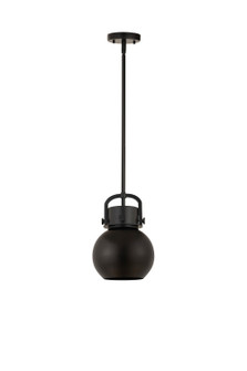 Downtown Urban One Light Pendant in Matte Black (405|410-1SS-BK-M410-8BK)