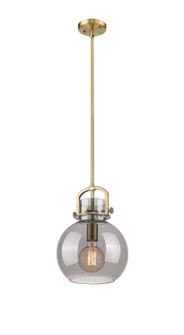 Newton One Light Mini Pendant in Brushed Brass (405|410-1SM-BB-G410-10SM)