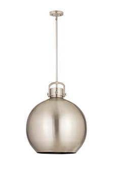 Downtown Urban One Light Pendant in Satin Nickel (405|410-1SL-SN-M410-18SN)