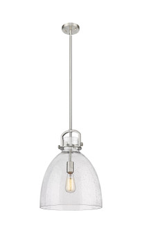 Downtown Urban One Light Pendant in Satin Nickel (405|410-1SL-SN-G412-14SDY)