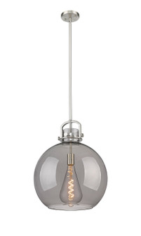 Downtown Urban One Light Pendant in Satin Nickel (405|410-1SL-SN-G410-16SM)