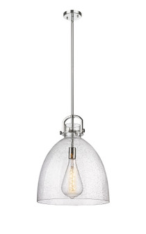 Downtown Urban One Light Pendant in Polished Nickel (405|410-1SL-PN-G412-16SDY)