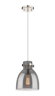 Downtown Urban One Light Pendant in Polished Nickel (405|410-1PS-PN-G412-8SM)
