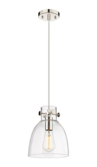 Downtown Urban One Light Pendant in Polished Nickel (405|410-1PS-PN-G412-8CL)