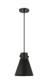 Downtown Urban One Light Pendant in Matte Black (405|410-1PS-BK-M411-8BK)