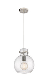 Newton One Light Mini Pendant in Brushed Satin Nickel (405|410-1PM-SN-G410-10SDY)