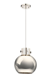Downtown Urban One Light Pendant in Polished Nickel (405|410-1PM-PN-M410-10PN)