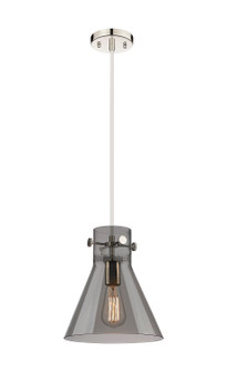 Downtown Urban One Light Pendant in Polished Nickel (405|410-1PM-PN-G411-10SM)