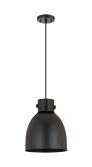 Downtown Urban One Light Pendant in Matte Black (405|410-1PM-BK-M412-10BK)
