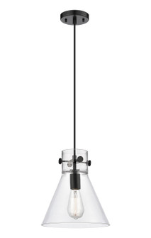 Downtown Urban One Light Pendant in Matte Black (405|410-1PM-BK-G411-10CL)