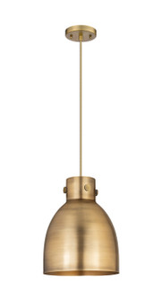 Downtown Urban One Light Pendant in Brushed Brass (405|410-1PM-BB-M412-10BB)