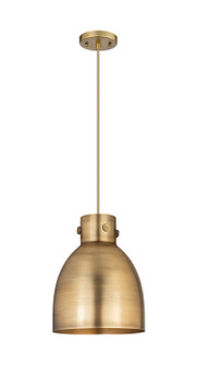 Downtown Urban One Light Pendant in Brushed Brass (405|410-1PM-BB-M412-10BB)