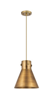 Downtown Urban One Light Pendant in Brushed Brass (405|410-1PM-BB-M411-10BB)