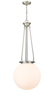 Essex One Light Pendant in Satin Nickel (405|221-1P-SN-G201-16)