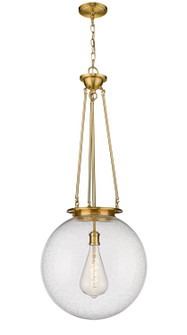 Essex One Light Pendant in Satin Gold (405|221-1P-SG-G204-18)