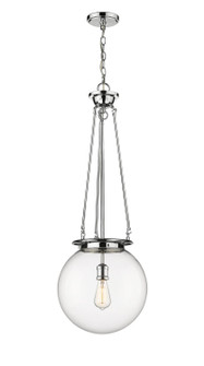 Essex One Light Pendant in Polished Chrome (405|221-1P-PC-G202-14)