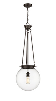 Essex One Light Pendant in Oil Rubbed Bronze (405|221-1P-OB-G202-14)