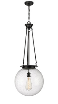 Essex One Light Pendant in Matte Black (405|221-1P-BK-G204-16)