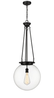 Essex One Light Pendant in Matte Black (405|221-1P-BK-G202-16)